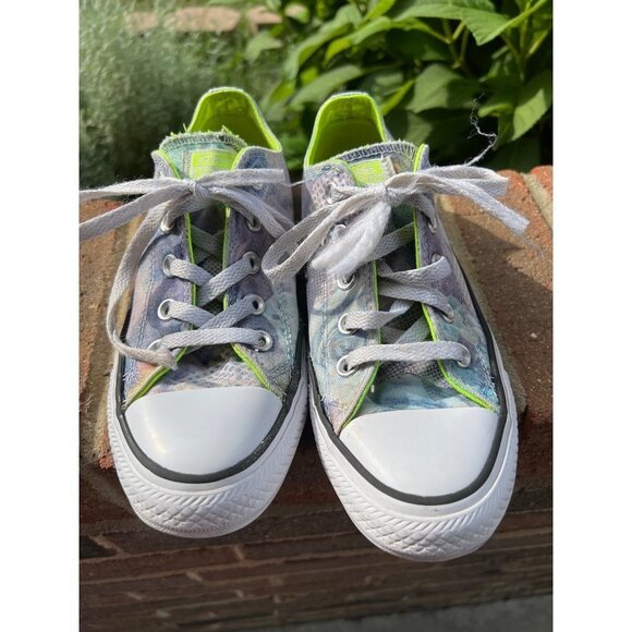 Womens Pastel patchwork Converse Allstars Sneakers — 5 - Picture 1 of 9